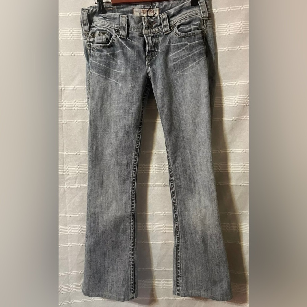 1921 Western Glove Works Women’s Bootcut Denim Jeans Blue Size 28x34 EUC